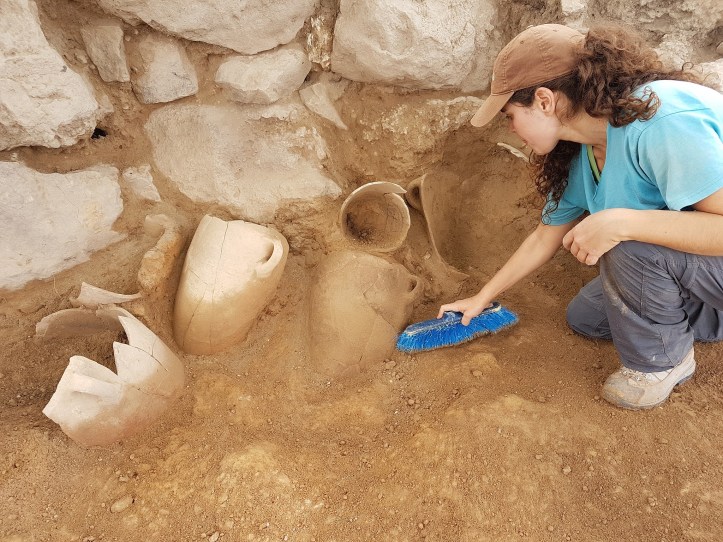 Khirbet a-Rai excavations