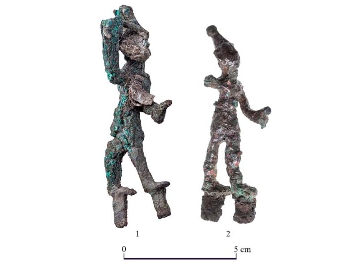 Tel Lachish Smiting gods