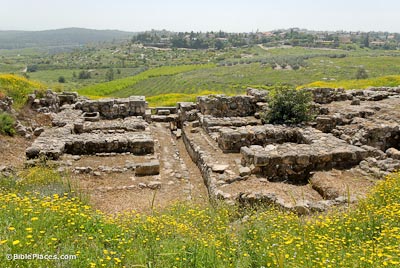 Gezer-Solomonic-gate-from-north-tb040607304-bibleplaces